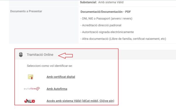 EMPADRONAMIENTO ONLINE CASTELLDEFELS